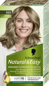 Natural & Easy Hårfärg 533 Nordisk Askblond Schwarzkopf Natural & Easy