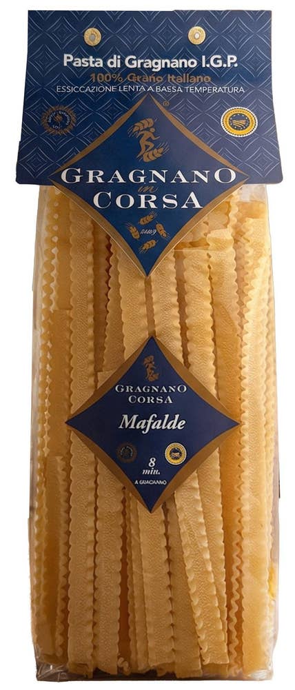 Gragnano in Corsa Pasta Mafalde Handgjord IGP