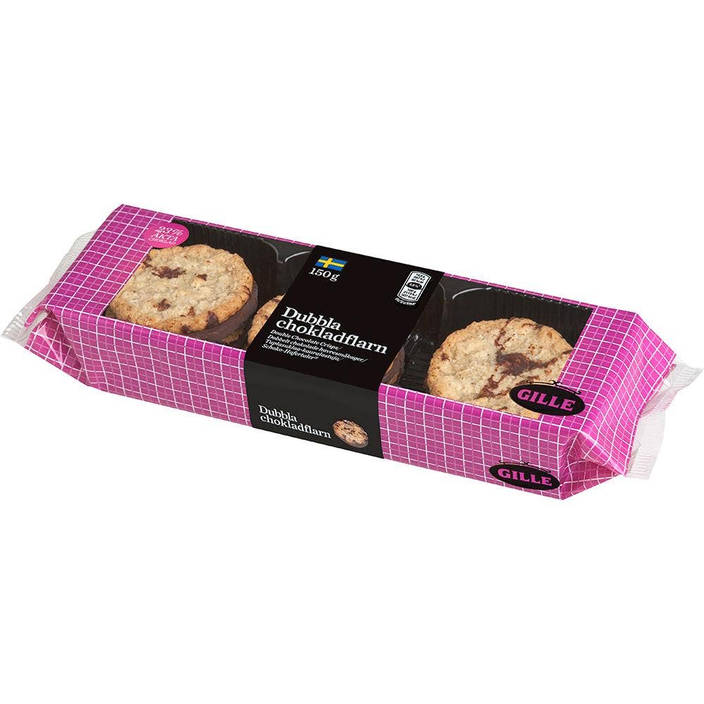 Gille Dubbla Chokladflarn Gille