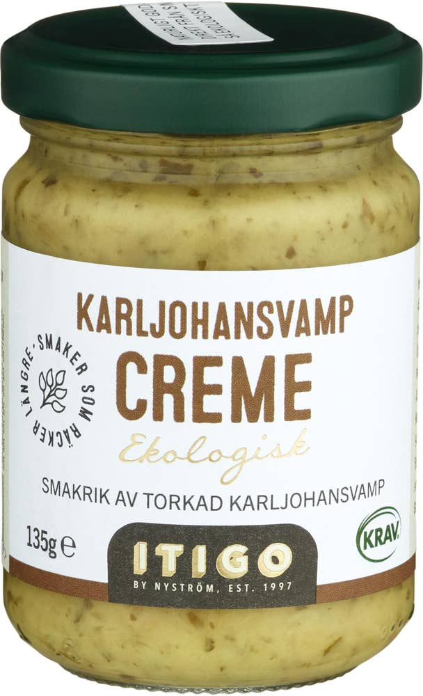 Itigo Karljohansvampcreme EKO/KRAV