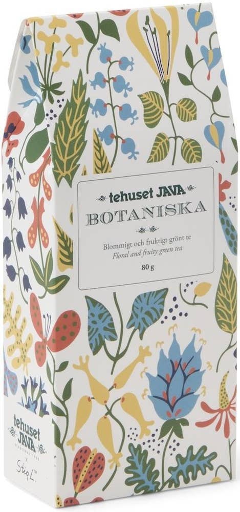 Grönt Te Herbarium Botaniska Presentförpackad