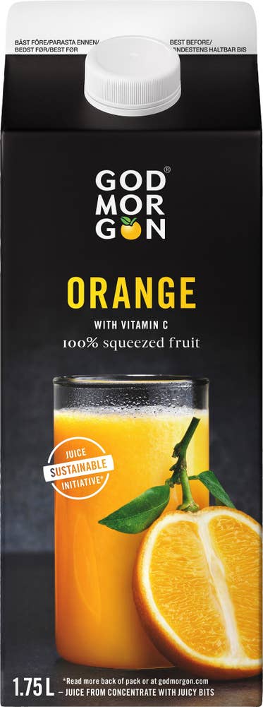 God Morgon® Juice Apelsin med fruktkött