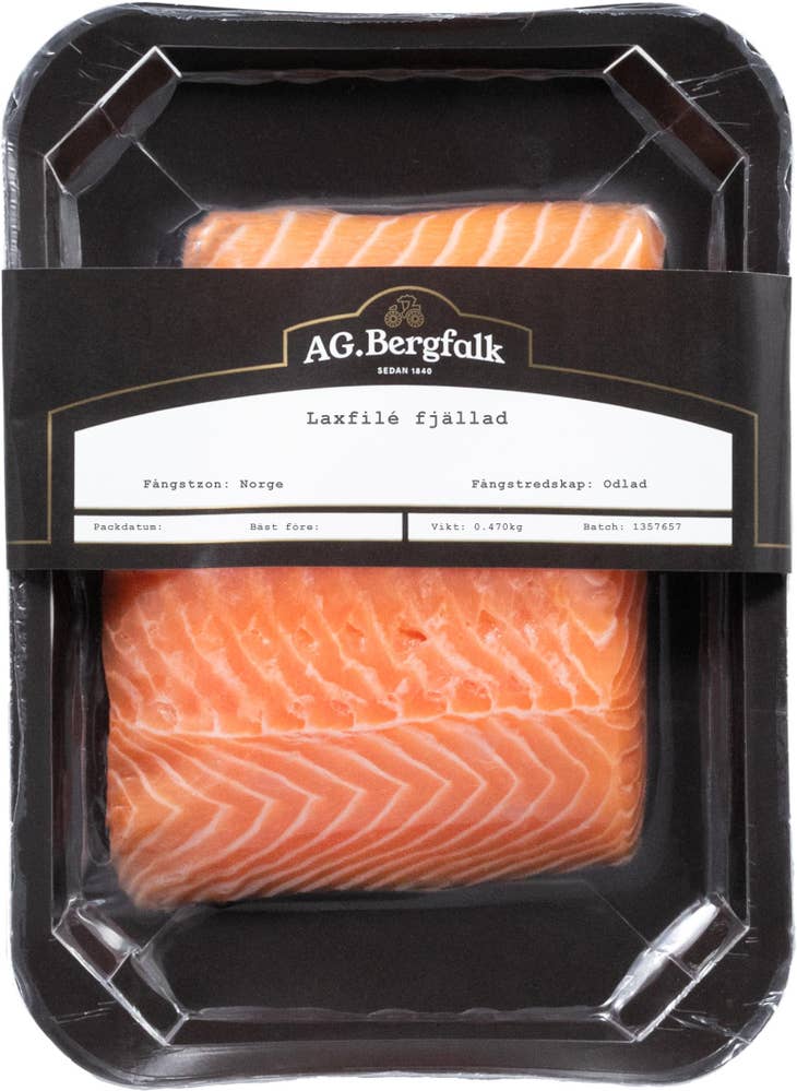 AG Bergfalk Laxfilé Fjällad AG