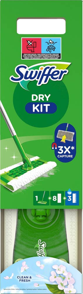 Swiffer Floor Sweeper Dry + Wet Startkit