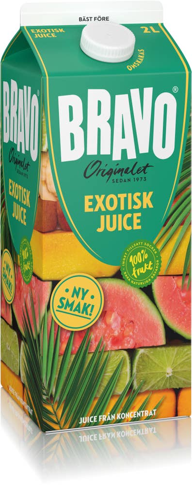 Bravo Juice Exotisk 2L Bravo