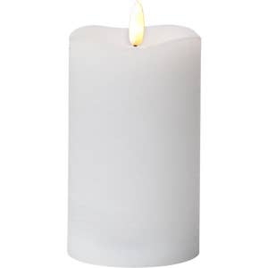 Star Trading Blockljus LED Flamme Vit