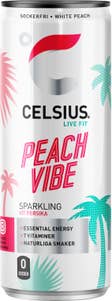 Celsius Energidryck White Peach