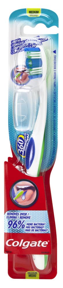 Colgate Tandborste 360 medium 1-p Colgate
