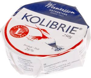 Kolibrie Brie Vitmögelost 33% Laktosfri