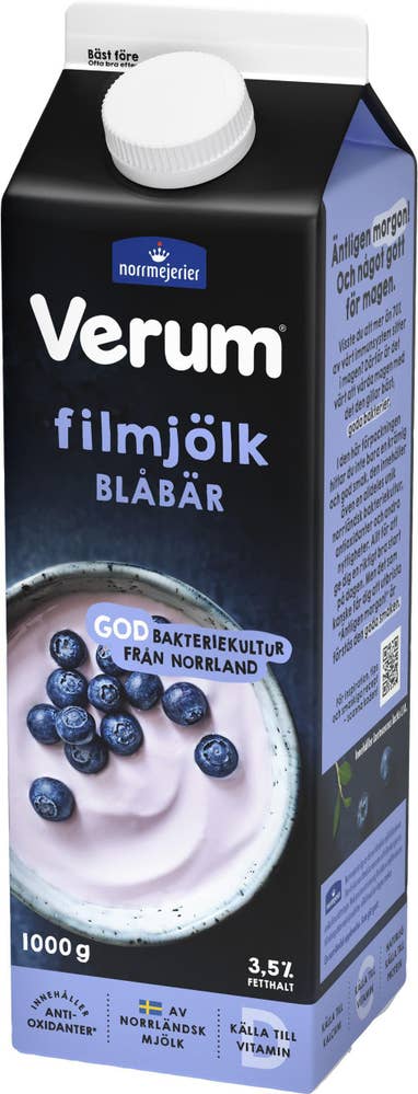 Verum Filmjölk Blåbär 3,5%