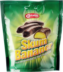 Carletti Skumbananer med Choklad