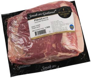 Smak av Gotland Fläskkarré i Bit Benfri