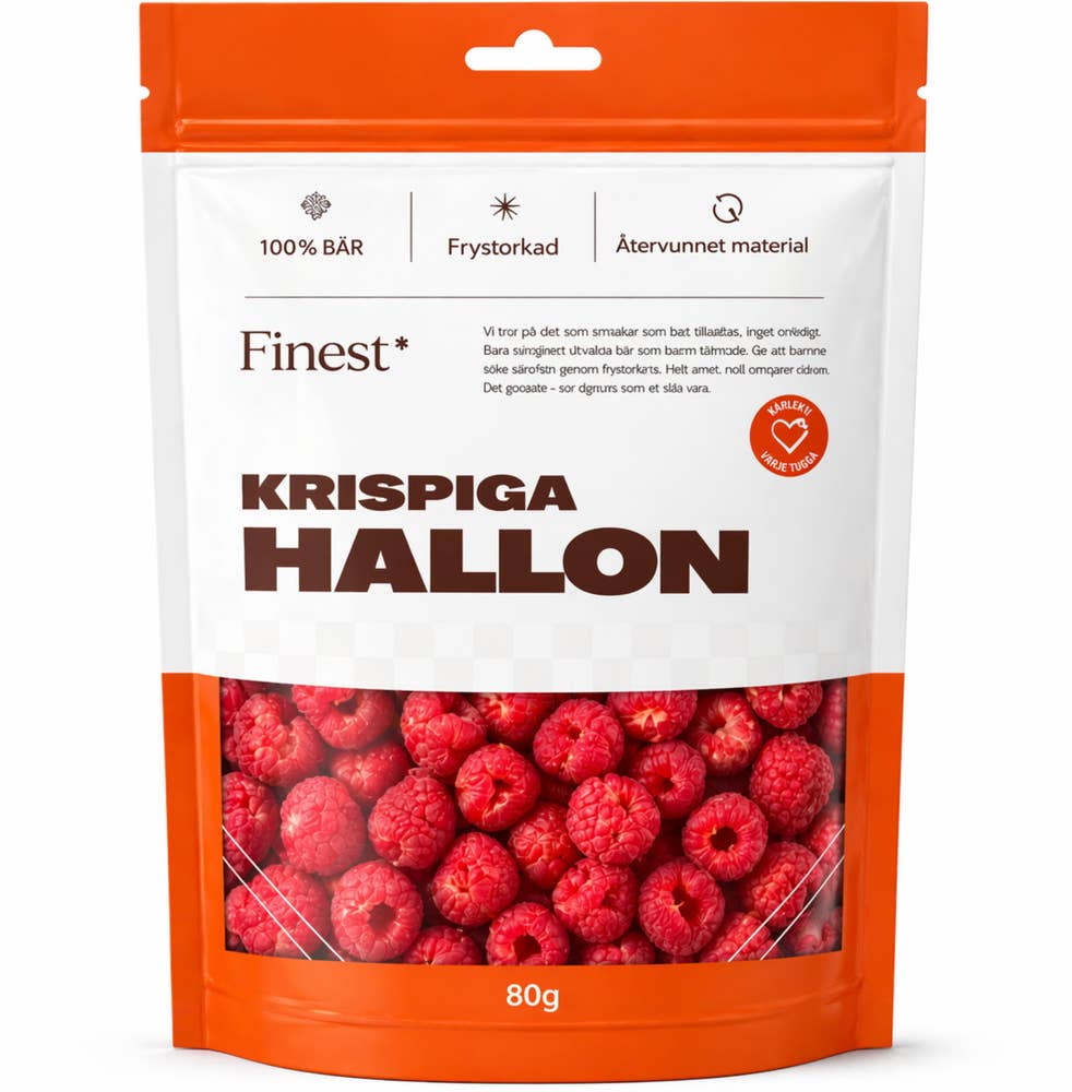 Finest Seasoning Krispiga Hallon Frystorkad