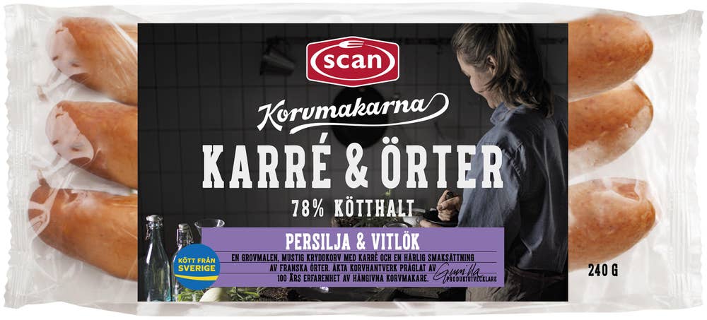 Karrékorv Franska Örter