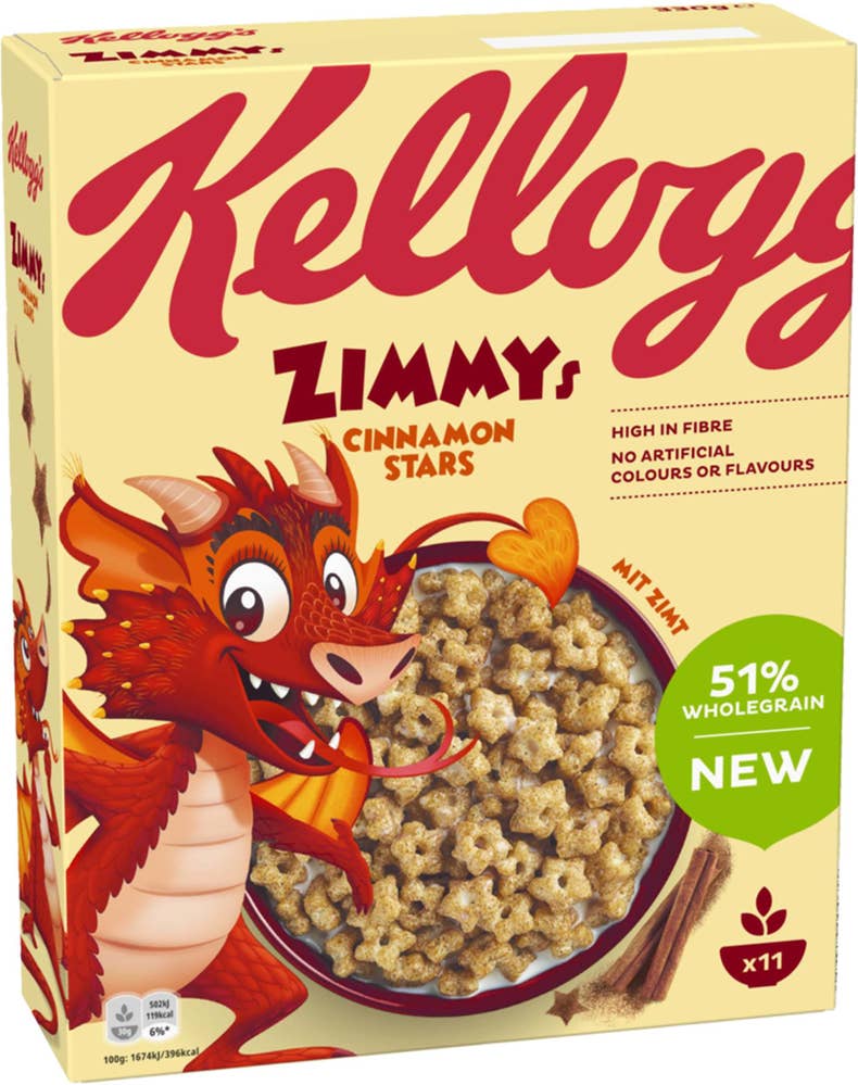 Kellogg's Zimmy's Cinnamon Stars Kellogg´s