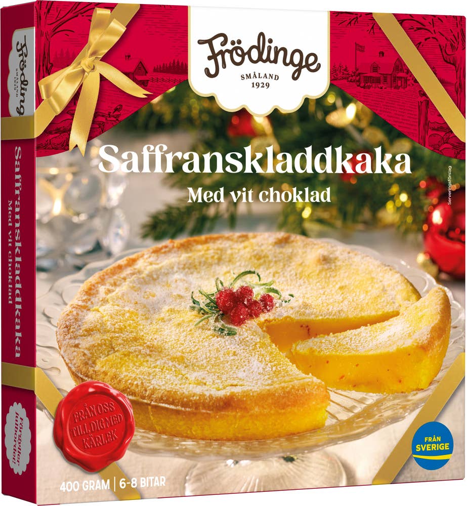 Frödinge Saffranskladdkaka Fryst