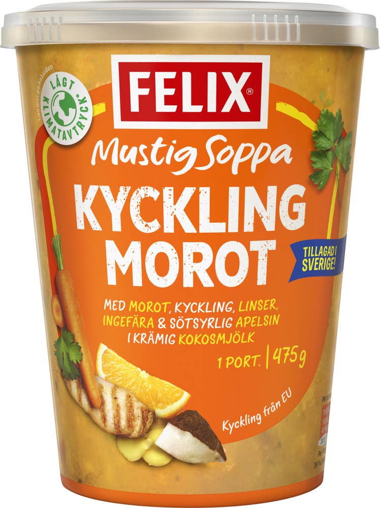 Felix Kyckling och Morotssoppa