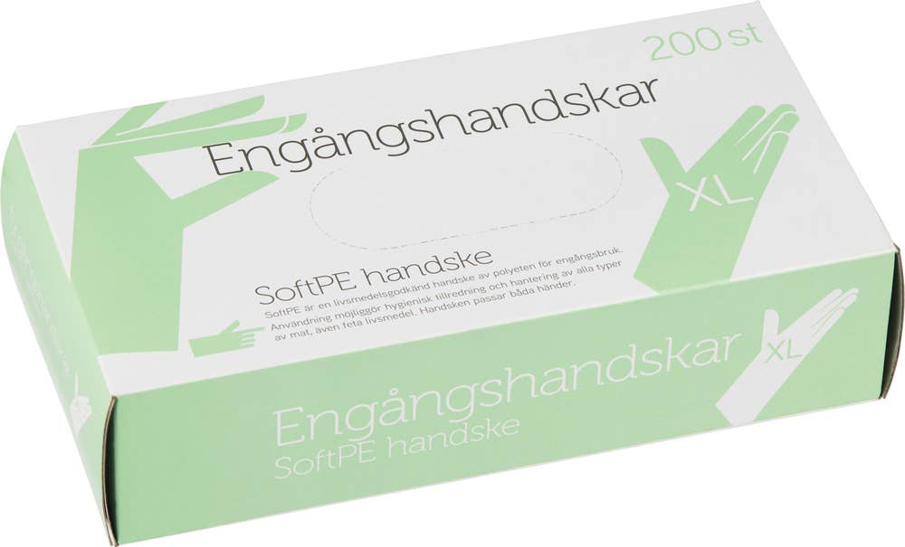 Fixa Engångshanske Vinyl Puderfri XL