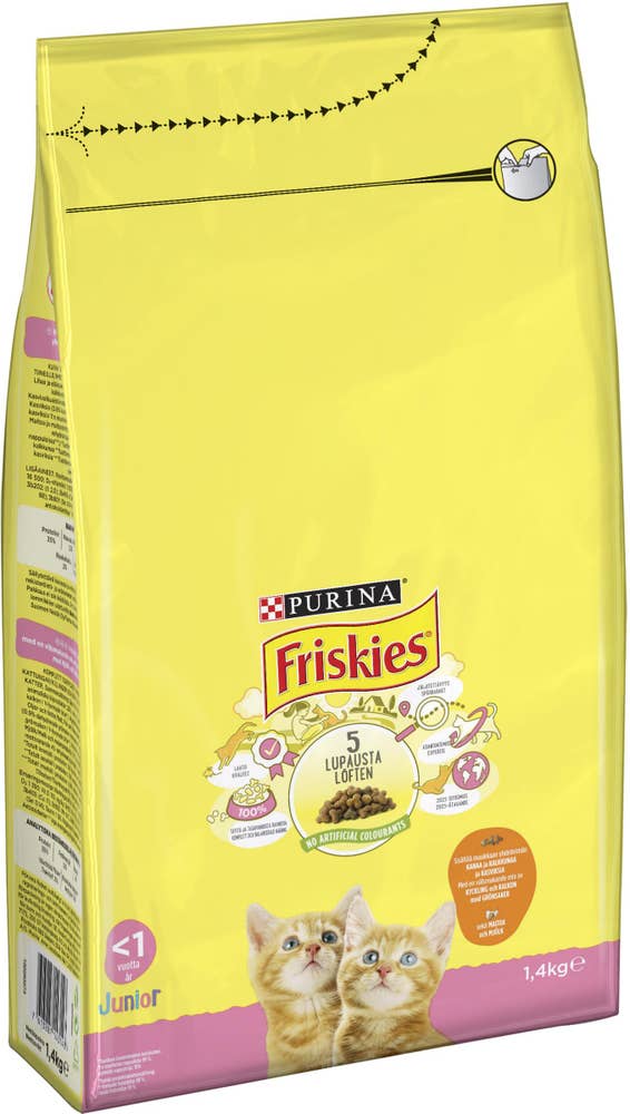 Friskies Torrfoder Kyckling/Morot Junior Friskies