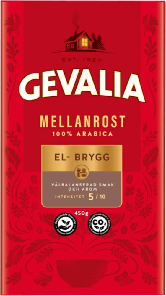 Gevalia Kaffe El-brygg Mellanrost