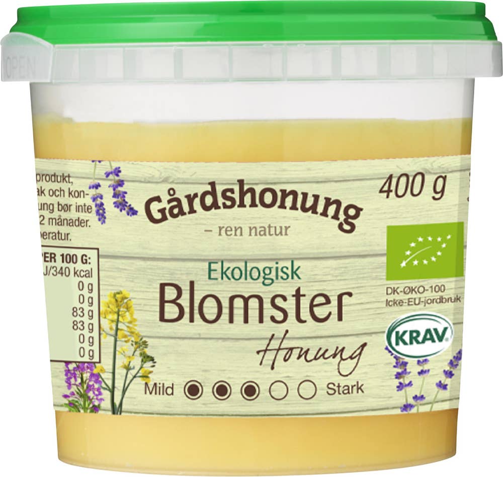 Gårdshonung Blomsterhonung EKO/KRAV