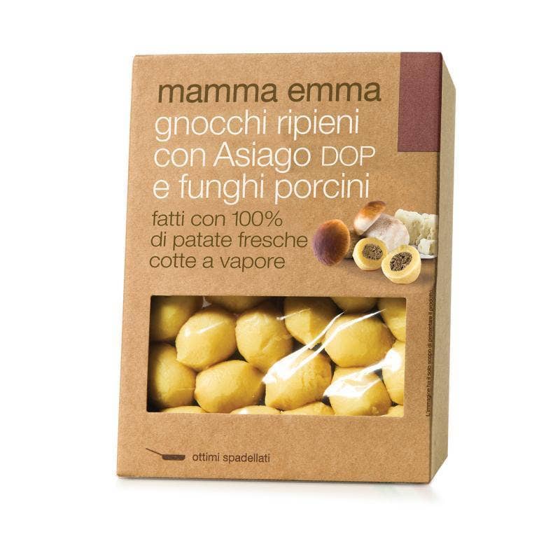 Gnocchi Karljohansvamp & Asagio DOP