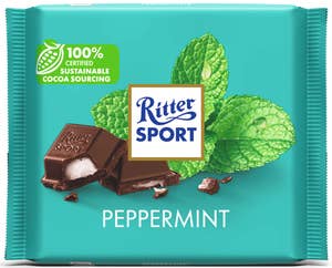 Ritter Sport Mörk Choklad Pepparmint