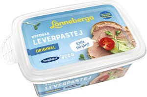 Pastejköket Leverpastej Bredbar