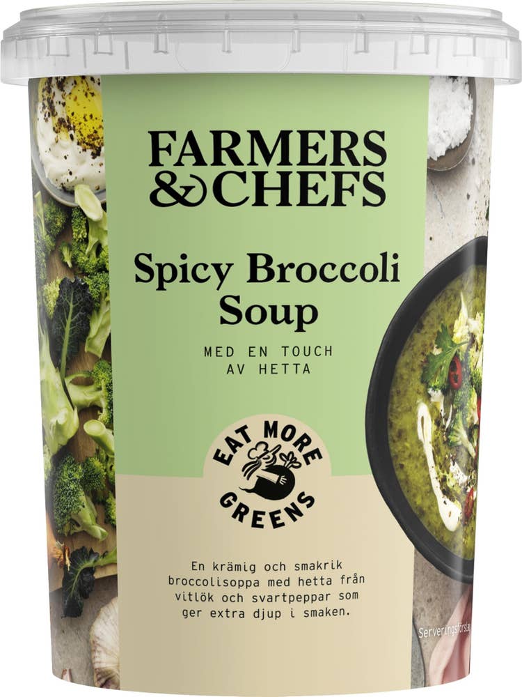 Farmers & Chefs Spicy Broccoli Soup