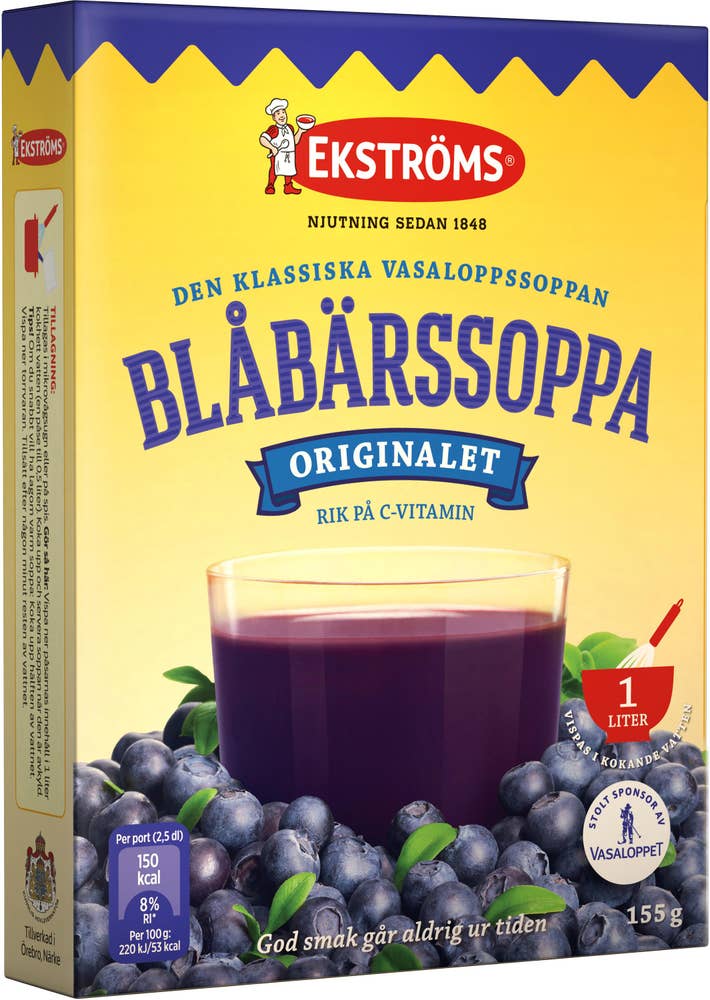 Ekströms Blåbärssoppa Ekströms