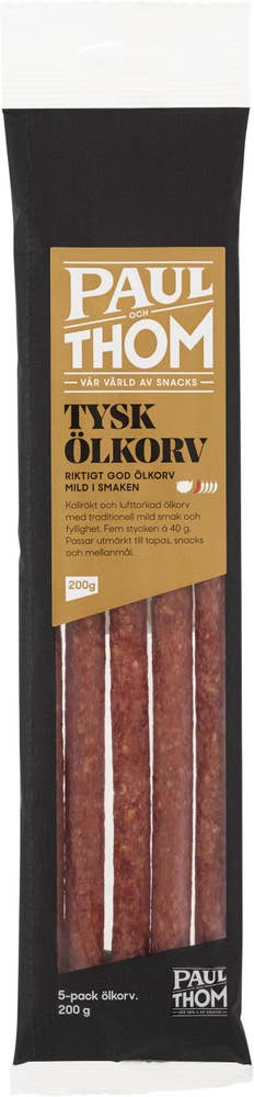 Ej sorterad Ölkorv Tysk Gourmet Gruppen