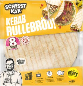 Schysst Käk Kebabrullebröd Mini 8-p