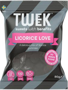 Tweek Godis Licorice Love Utan Tillsatt Socker