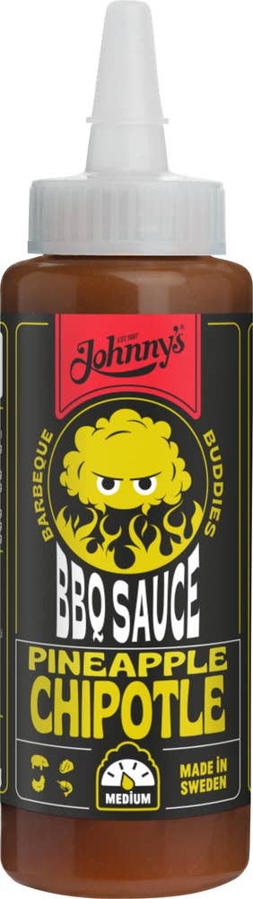 Johnny's BBQ Sås Pineapple & Chipotle