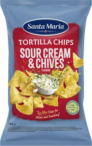 Santa Maria Tortilla Chips Sourcream & Chives