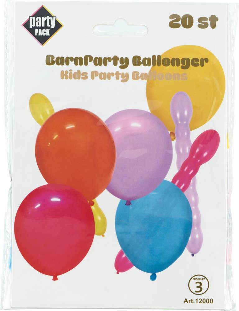 Party Pack Party Ballonger Barn