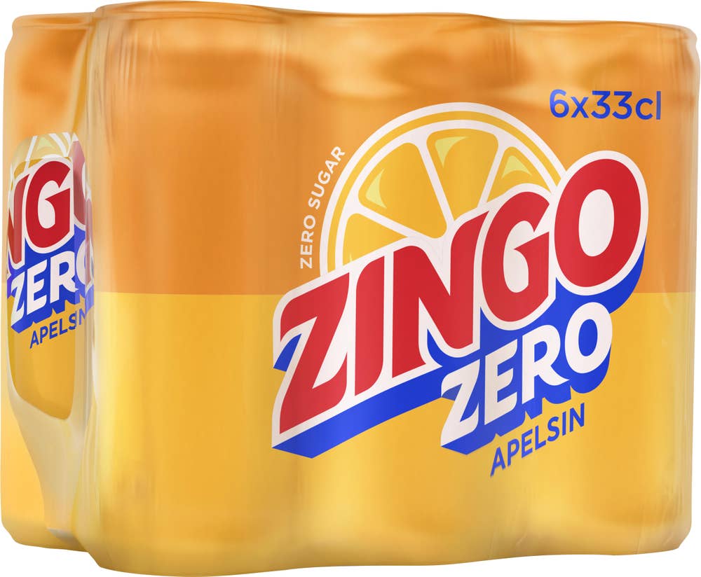 Zingo Zero Apelsin 6x33cl