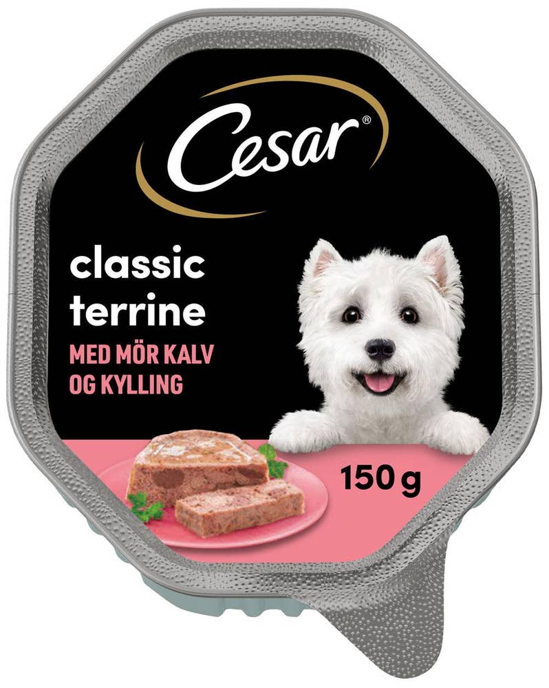 Cesar Hundmat Kalv & Kyckling Cesar