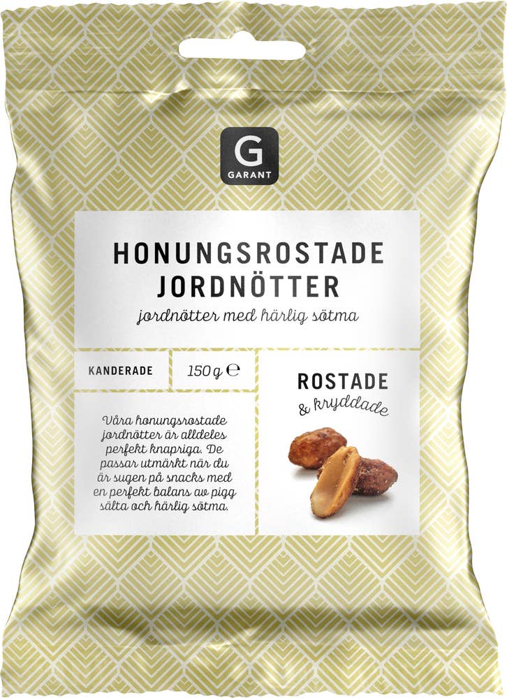 Garant Jordnötter Honungsrostade