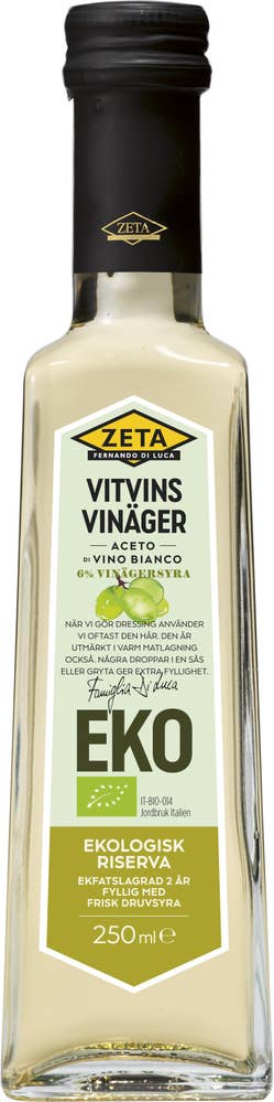 Zeta Vitvinsvinäger EKO