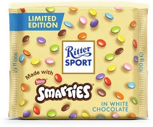 Ritter Sport Vitchoklad Smarties