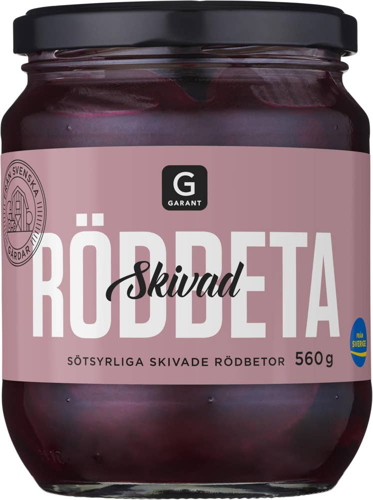 Garant Skivade Rödbetor