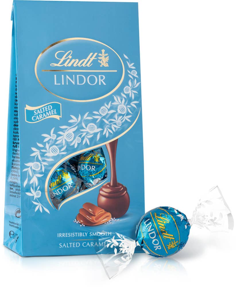 Lindt Lindor Chokladpraliner Salted Caramel