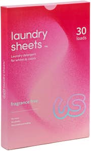 Laundry Sheets Tvättmedelsark Fragrance Free