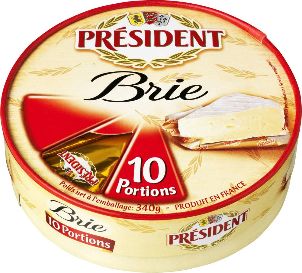 Président Brie Portion Brie