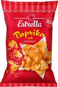 Estrella Chips Paprika & Havssalt