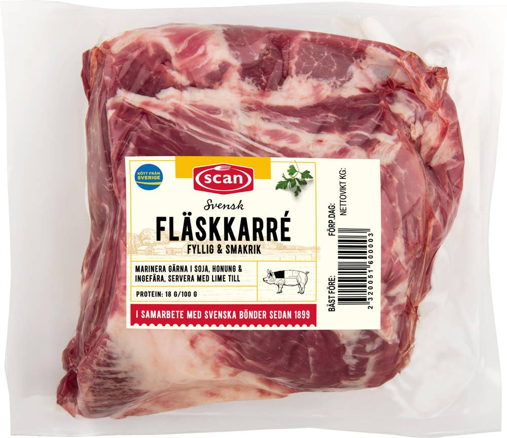 Scan Fläskkarré i Bit Benfri