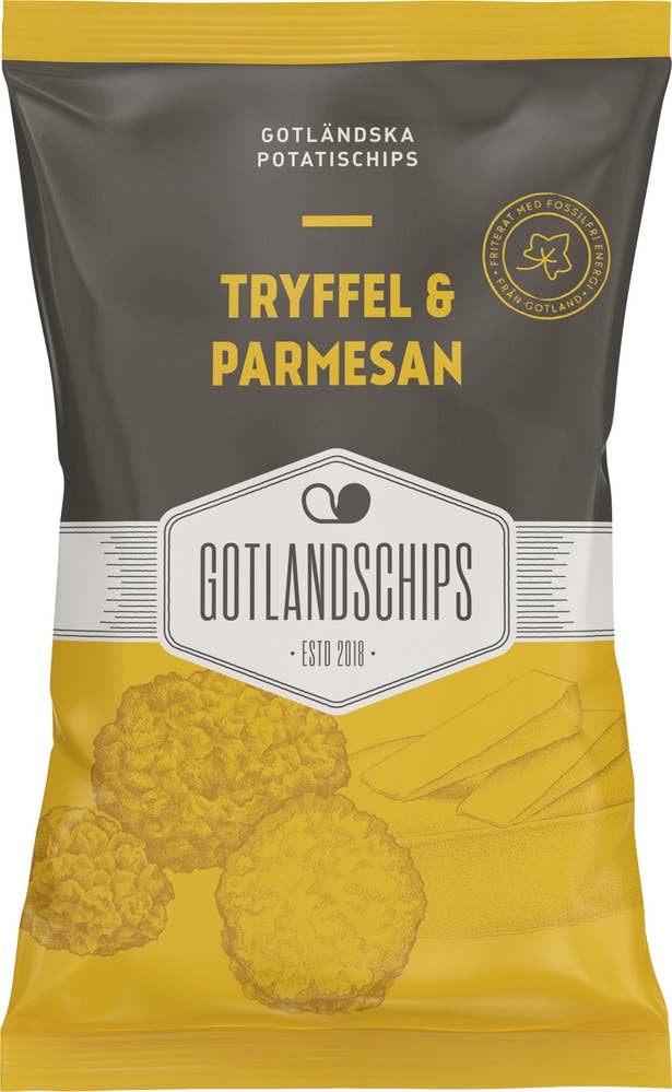 Gotlandschips Chips Tryffel & Parmesan