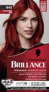 Brillance Hårfärg 842 Cashmere Red