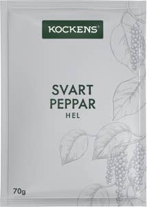 Kockens Svartpeppar Hel